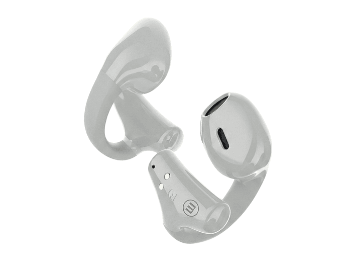 Audífonos Bt Maxell Ear Cuff Clip On Open-Ear TWS Blanco 1