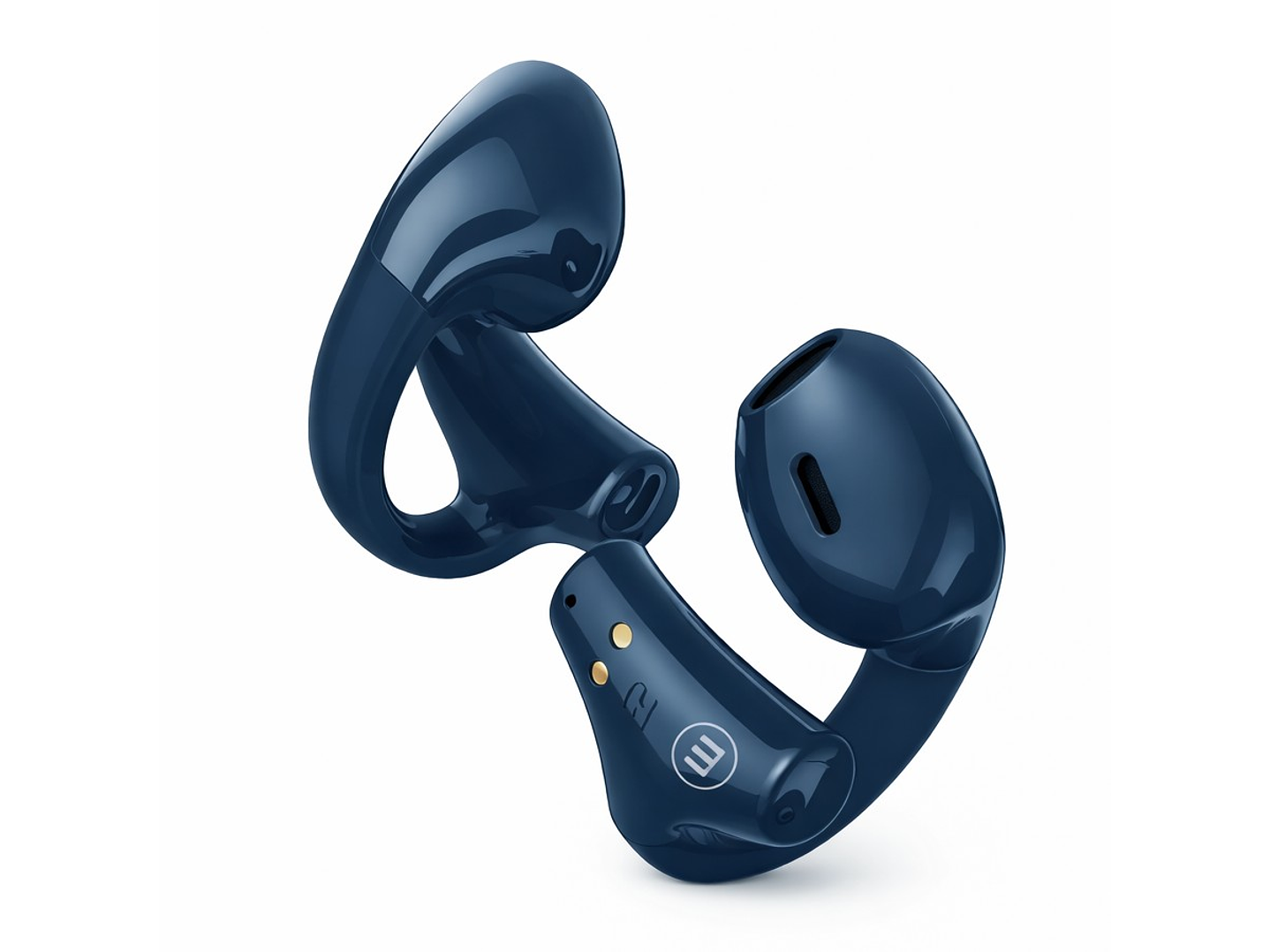 Audífonos Bt Maxell Ear Cuff Clip On Open-Ear TWS Azul 1