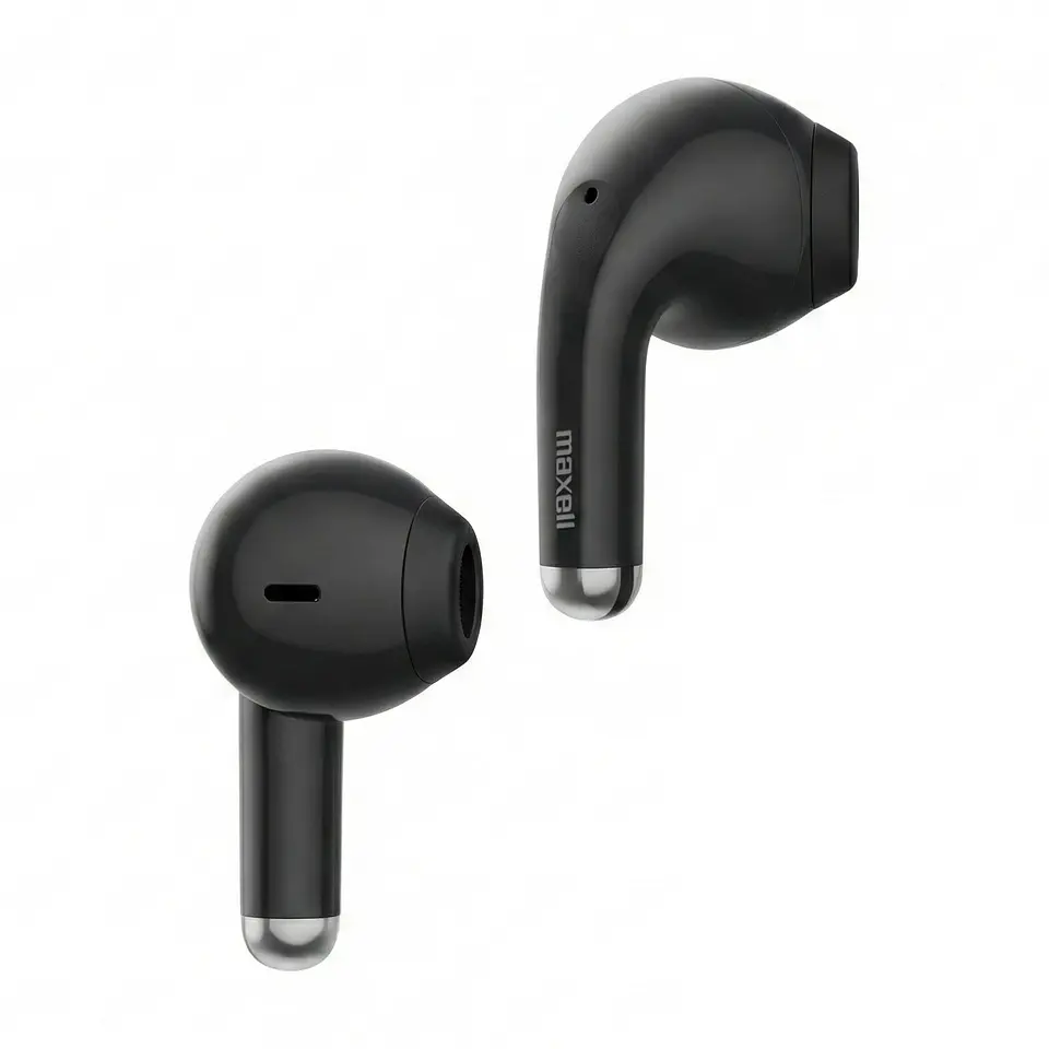 Audífonos inalámbricos Bt Maxell ELIO 12 Horas Negro 1