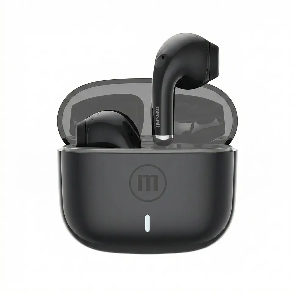 Audífonos inalámbricos Bt Maxell ELIO 12 Horas Negro 2