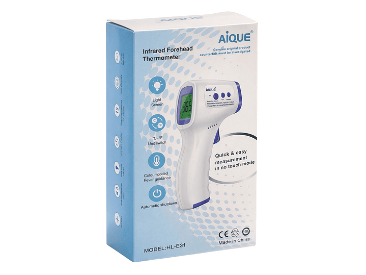 Termómetro Infrarrojo Digital Sin Contacto HL-E31 4