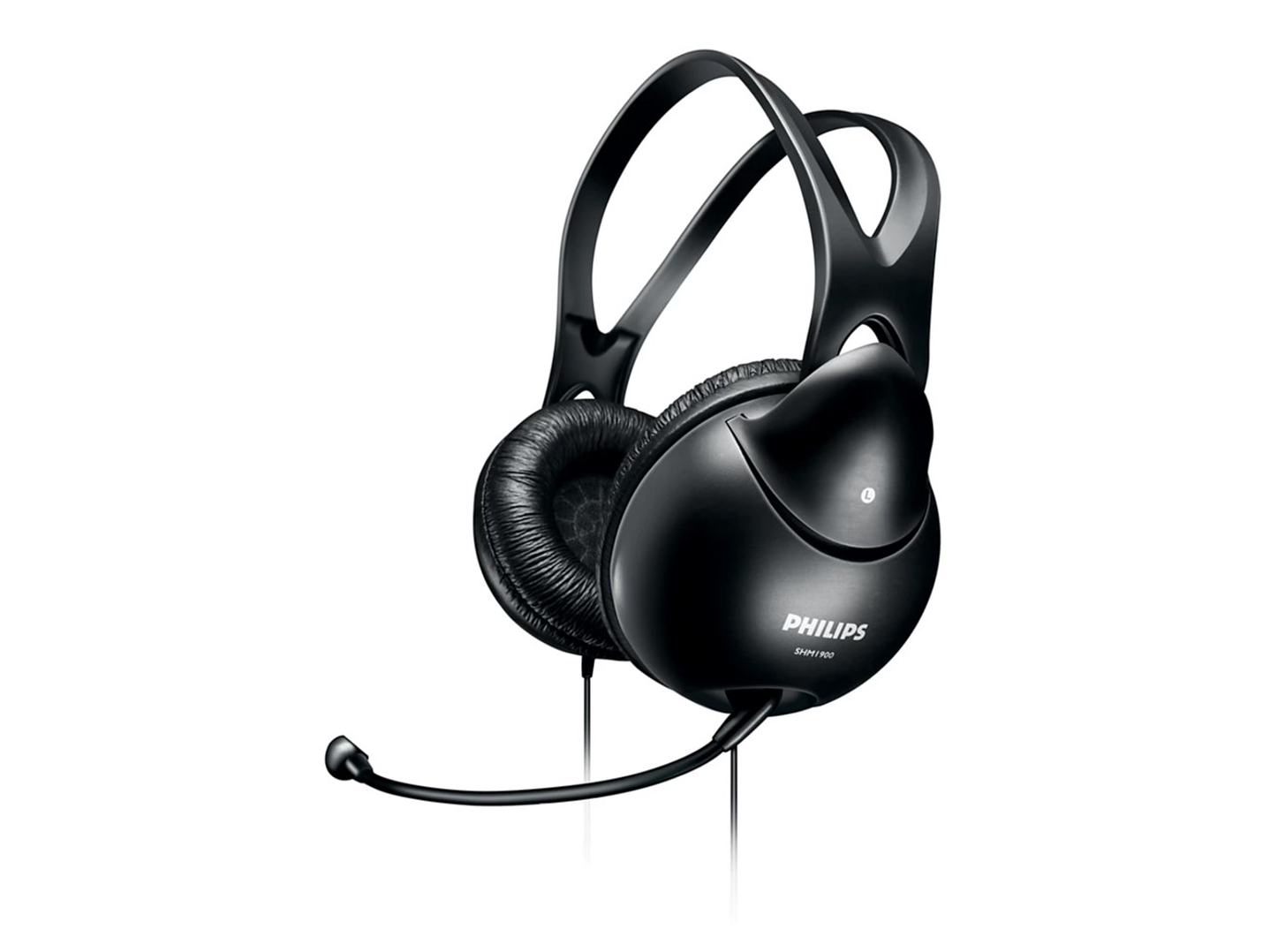 Audífonos Philips SHM1900/00 con Micrófono para PC Negro 1