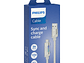 Cable USB-A a Tipo-C Philips DLC5021AW 1 mt Blanco - Miniatura 2