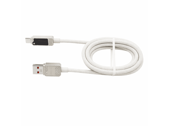 Cable USB-A a Tipo-C Philips DLC5011AW 1 mt Blanco 3