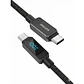 Cable USB-C a USB-C 100w Philips DLC5011CB 1 mt Negro  - Miniatura 2