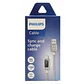 Cable USB-A a Tipo-C Philips DLC5011AW 1 mt Blanco - Miniatura 6