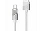 Cable USB-A a USB-C Philips DLC5031AW 1 mt Gris - Miniatura 1