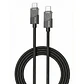 Cable USB-C a USB-C Philips 60w DLC5031CB 1 mt Negro - Miniatura 2
