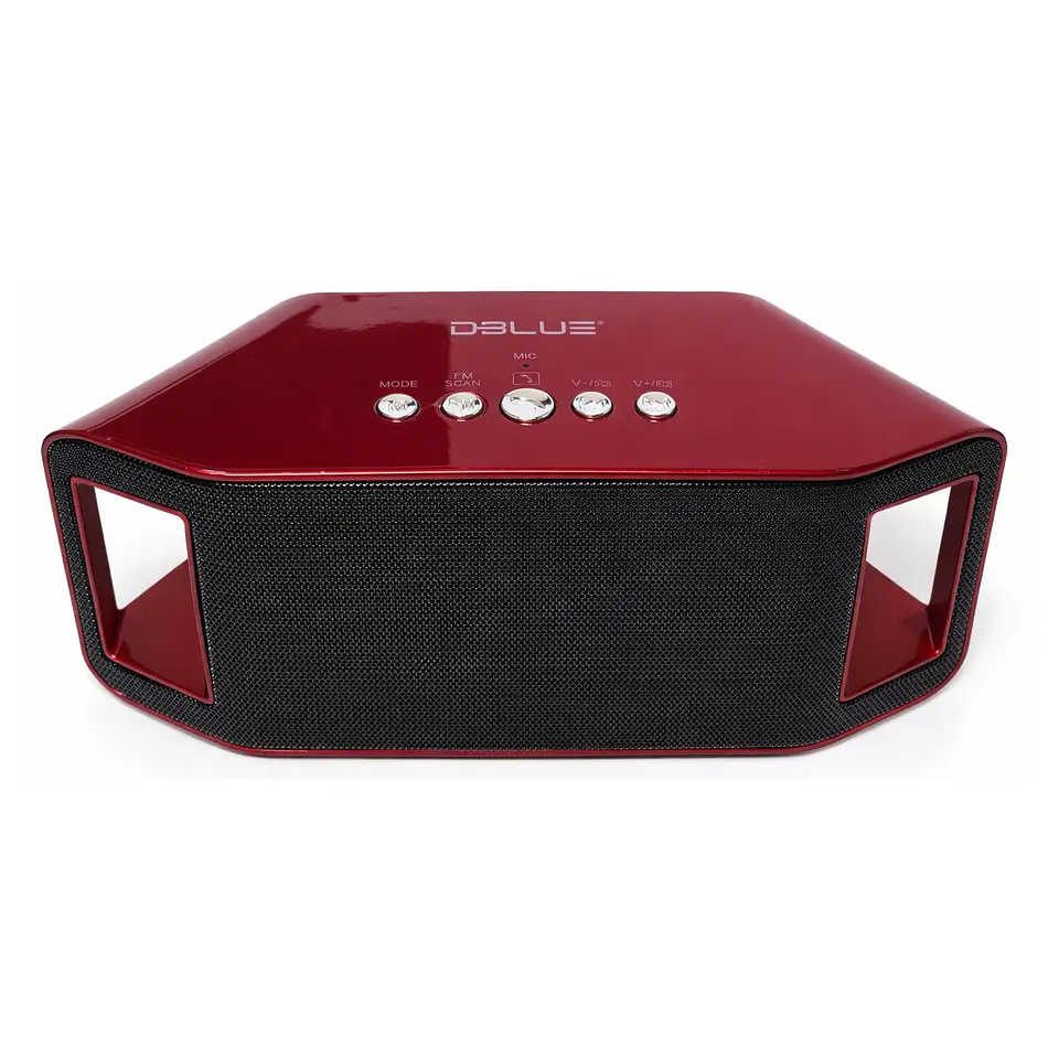 Parlante inalámbrico Portatil BT Rojo DBLUE DBS110 4