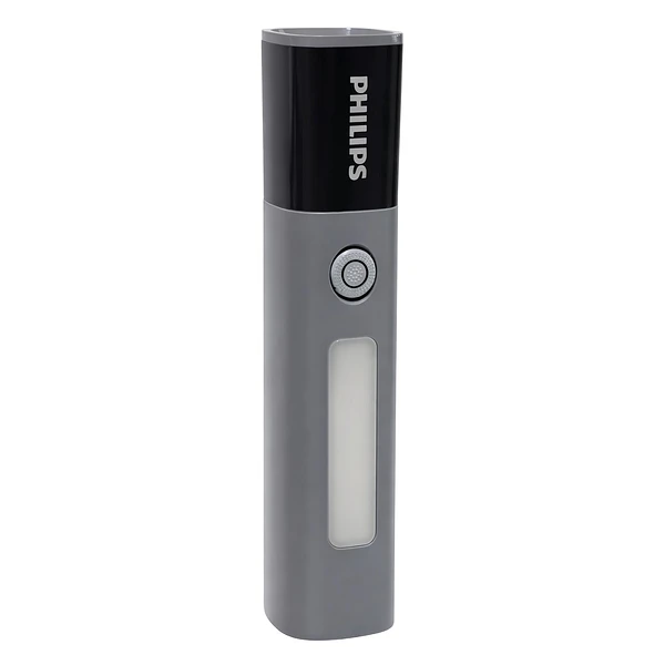 Linterna LED Philips 10W Recargable Zoom 150m 4 Modos