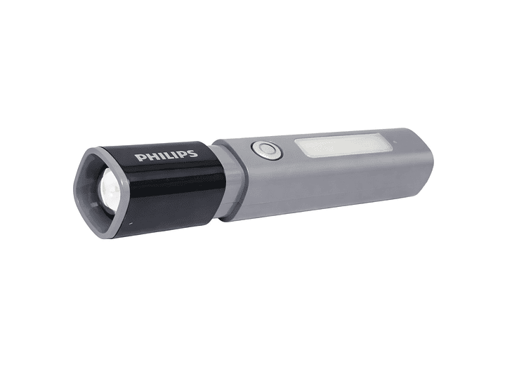 Linterna LED Philips 10W Recargable Zoom 150m 4 Modos 2