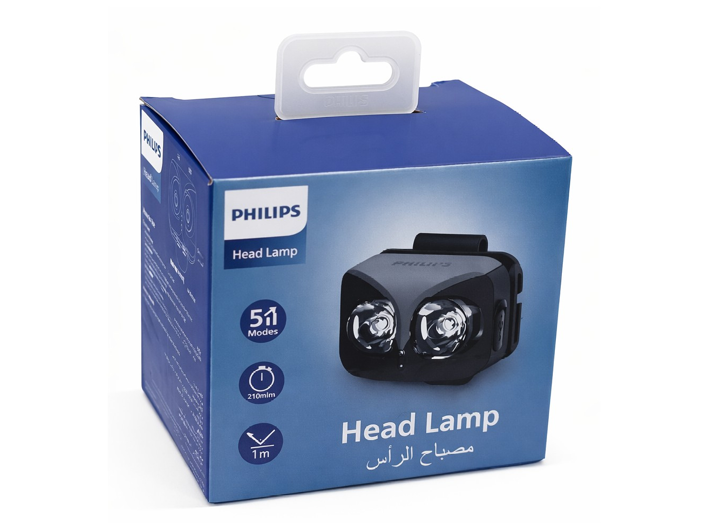 Linterna Frontal LED Recargable Philips 450Lm Sensor IR SFL3342RH/56 5