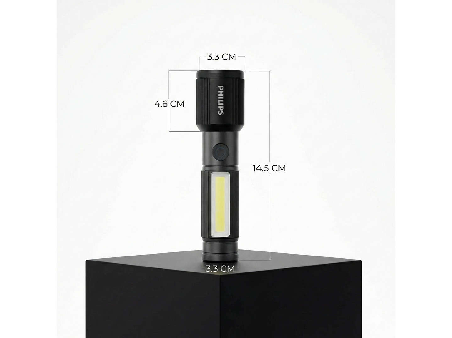 Linterna LED Recargable 330lm 7W SFL2153/56 Philips 7