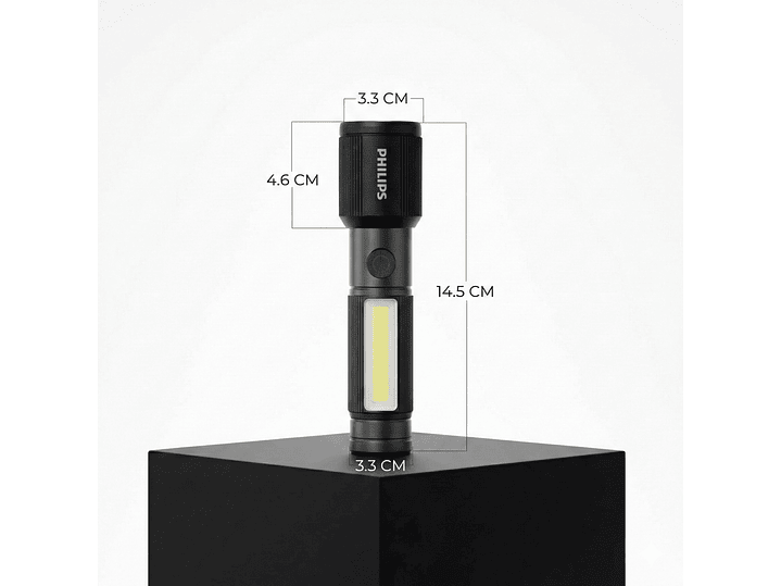 Linterna LED Recargable 330lm 7W SFL2153/56 Philips 7