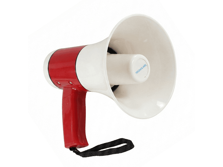 Megáfono Portátil Tecnolab TL846 Recargable BT 35w 300m 1