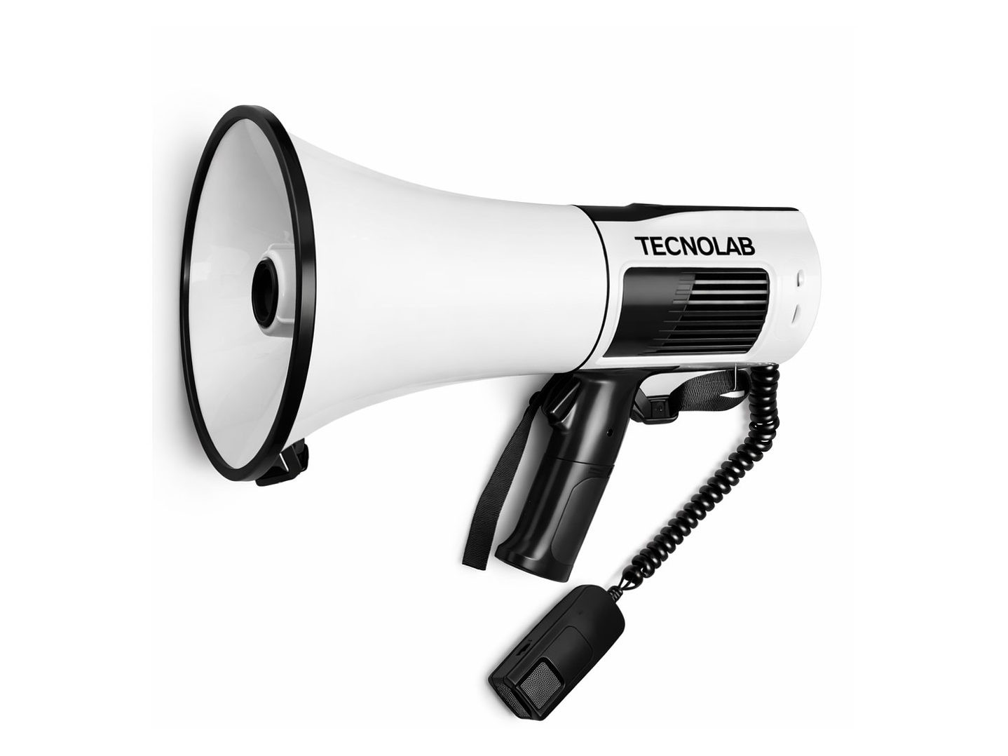 Megáfono Portátil Tecnolab TL852 Recargable BT 50w 400m 1