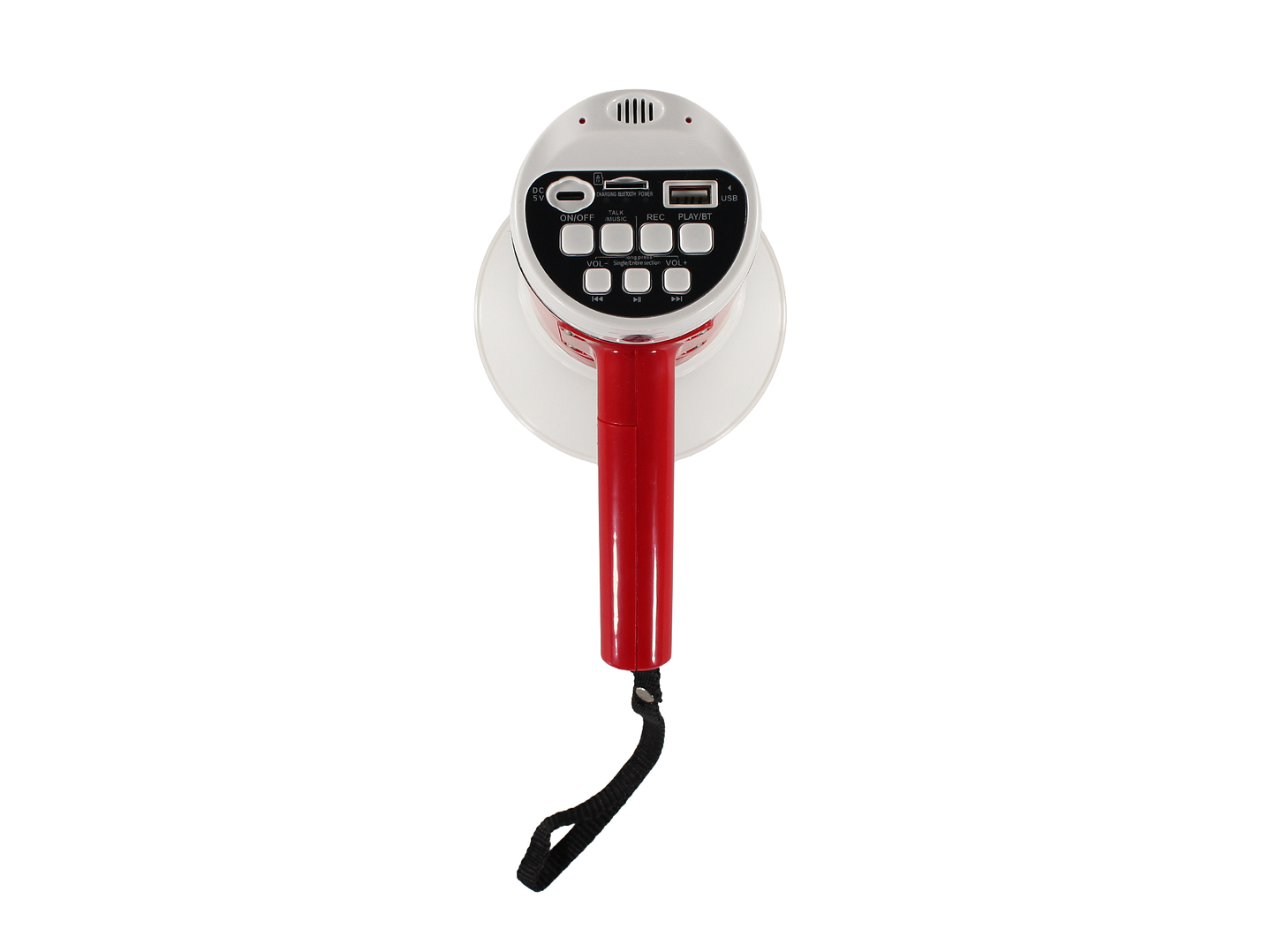 Megáfono Portátil Tecnolab TL846 Recargable BT 35w 300m 3