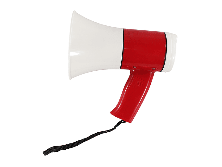 Megáfono Portátil Tecnolab TL846 Recargable BT 35w 300m 4