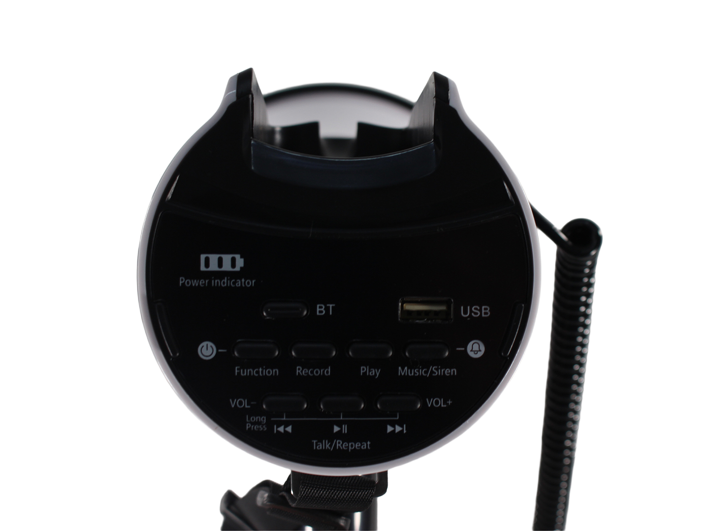 Megáfono Portátil Tecnolab TL852 Recargable BT 50w 400m 5