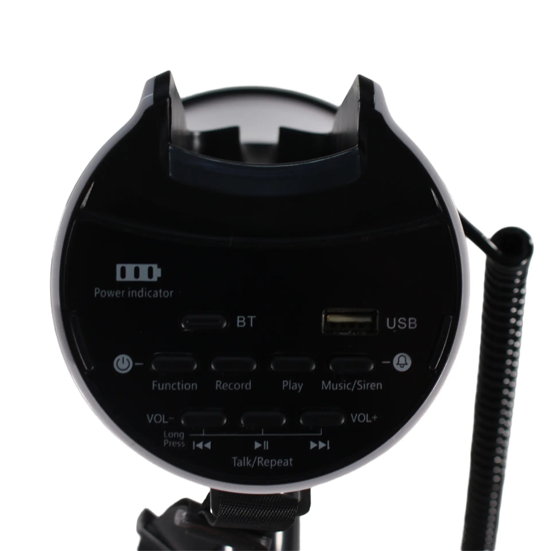 Megáfono Portátil Tecnolab TL852 Recargable BT 50w 400m 5