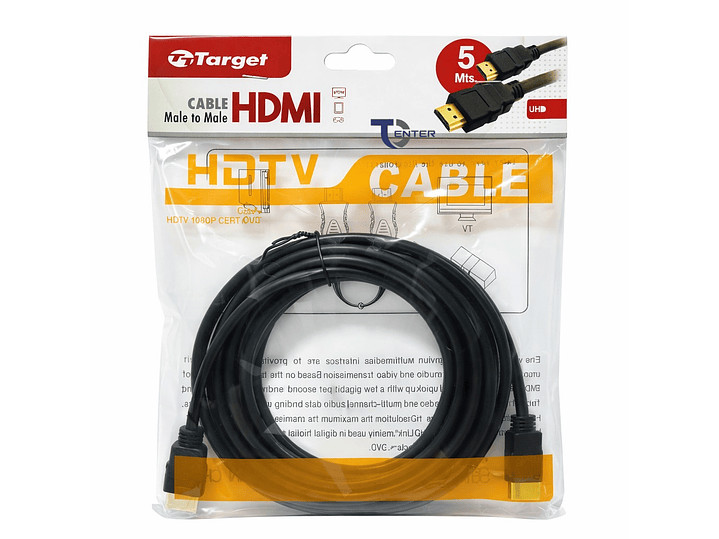 Cable HDMI Target 5 mts Full HD 1.4 1