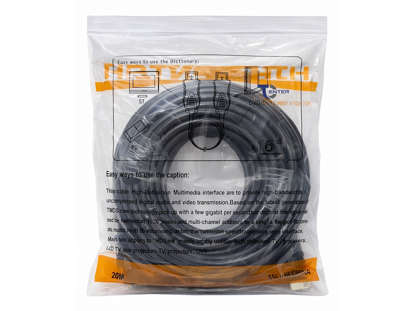 Cable HDMI Target 20 mts Full HD 1.4 2