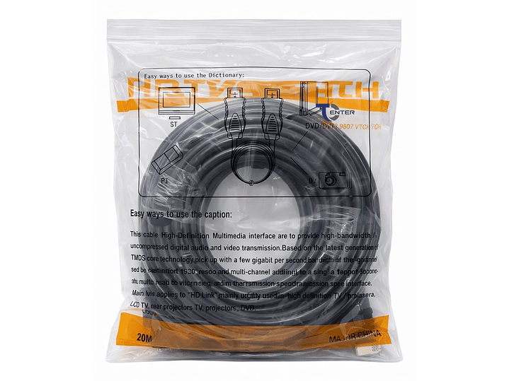 Cable HDMI Target 20 mts Full HD 1.4 2