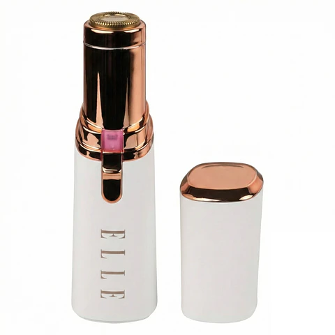 Depiladora de Vello Facial Sin Dolor Elle EL027 Blanco