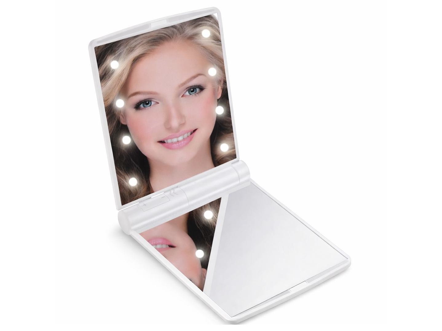 Espejo Compacto Plegable Vivitar MR350 8 Led 1