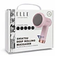 Masajeador inalámbrico ELLE Shiatsu EL1718 Rosa - Miniatura 6