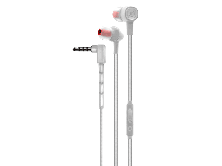 Audífonos Maxell Manos Libres SIN-8 Solid Jack 3.5mm Blanco 1