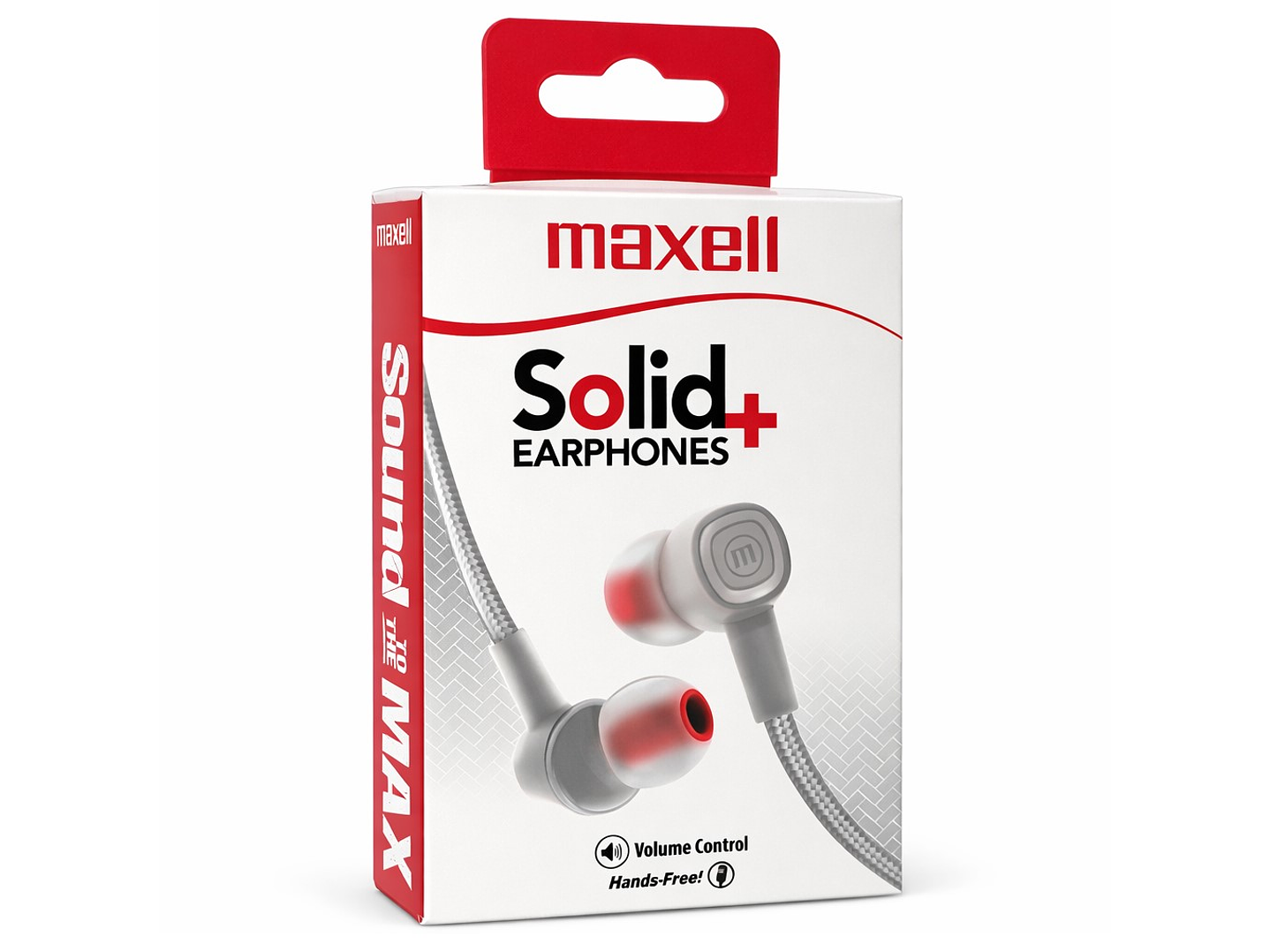 Audífonos Maxell Manos Libres SIN-8 Solid Jack 3.5mm Blanco 2