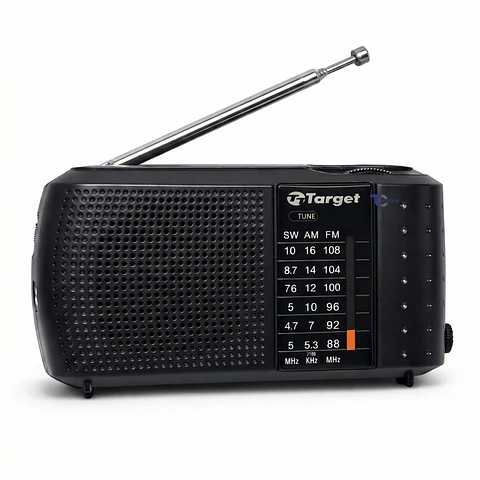 Radio Portátil Target TT-CF12 AM/FM/SW Compacta 3 Bandas