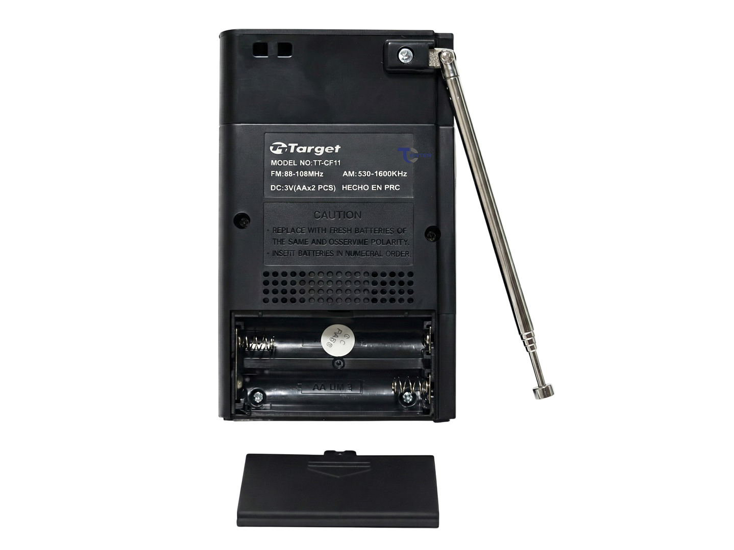 Radio Portátil Target TT-CF11 AM/FM Compacta 2 Bandas 2