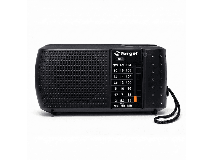 Radio Portátil Target TT-CF12 AM/FM/SW Compacta 3 Bandas 4