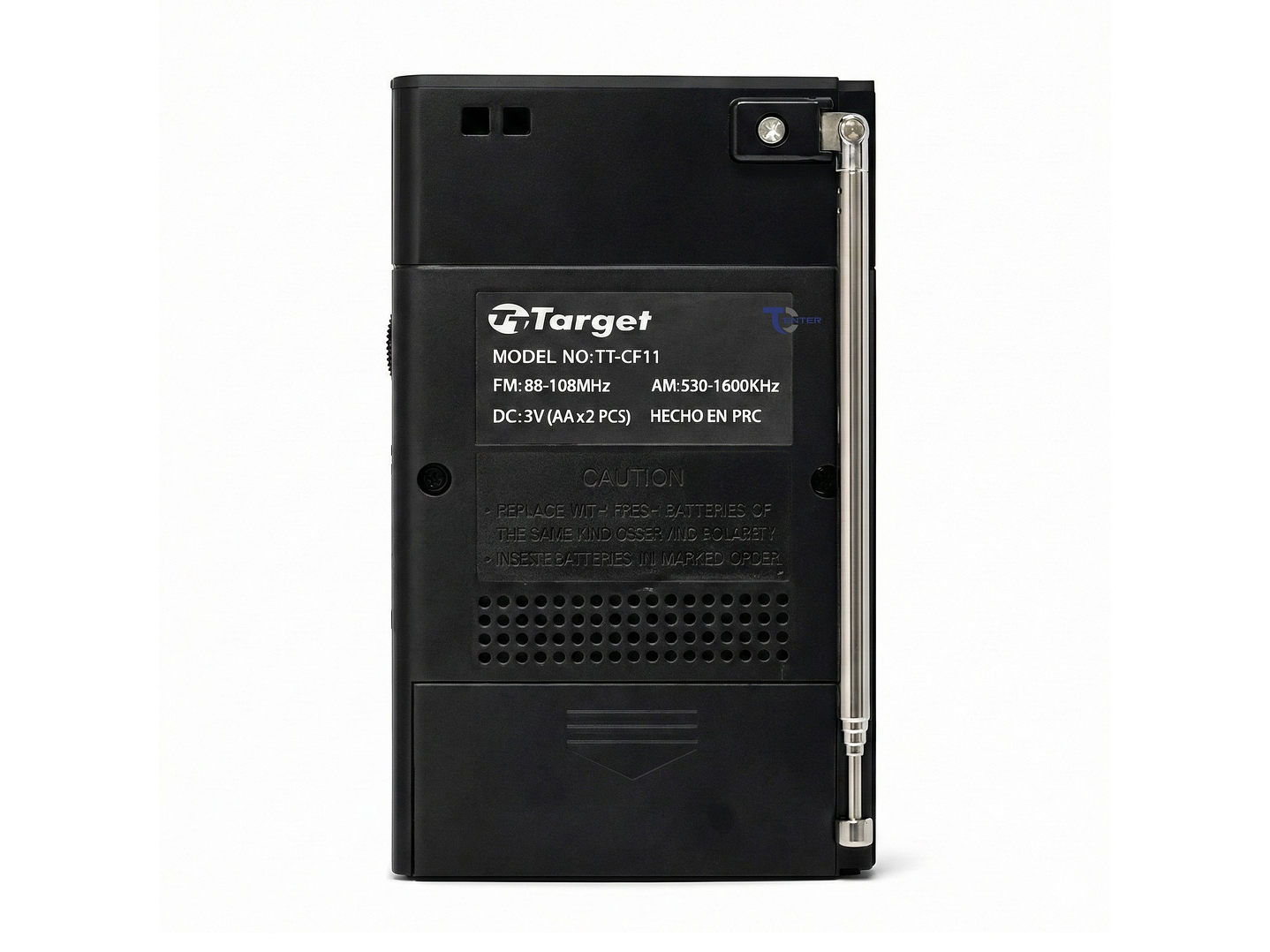 Radio Portátil Target TT-CF11 AM/FM Compacta 2 Bandas 5