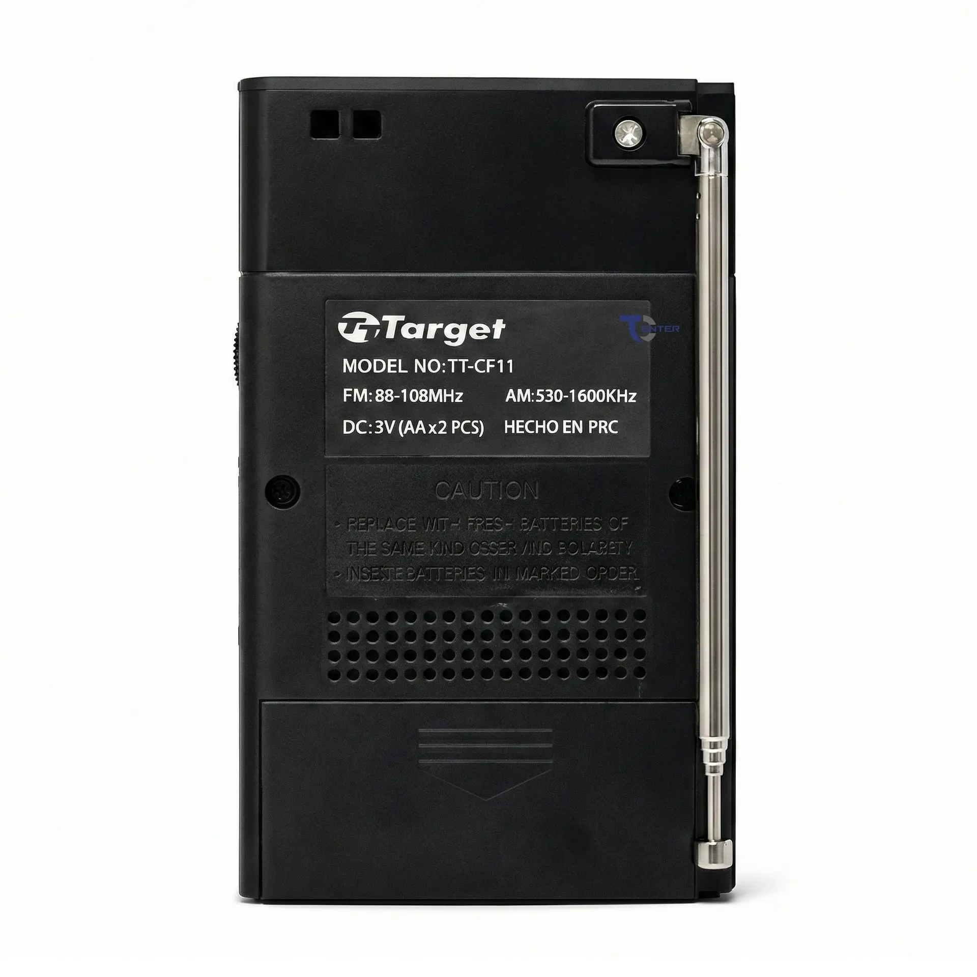 Radio Portátil Target TT-CF11 AM/FM Compacta 2 Bandas 5