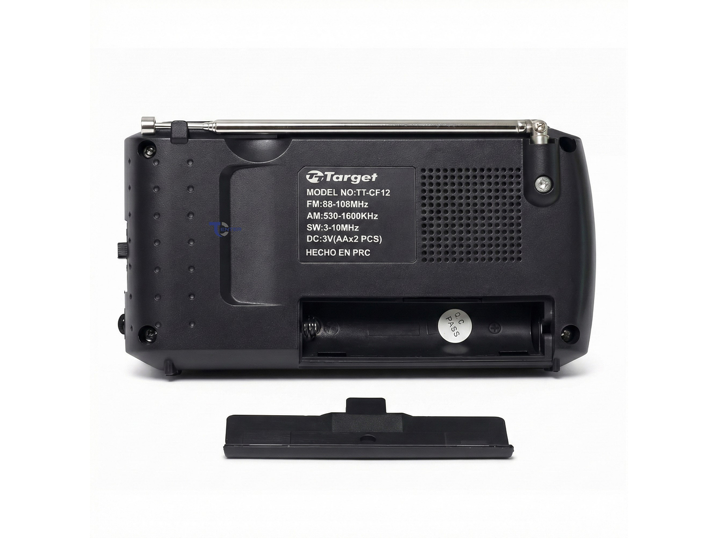Radio Portátil Target TT-CF12 AM/FM/SW Compacta 3 Bandas 6