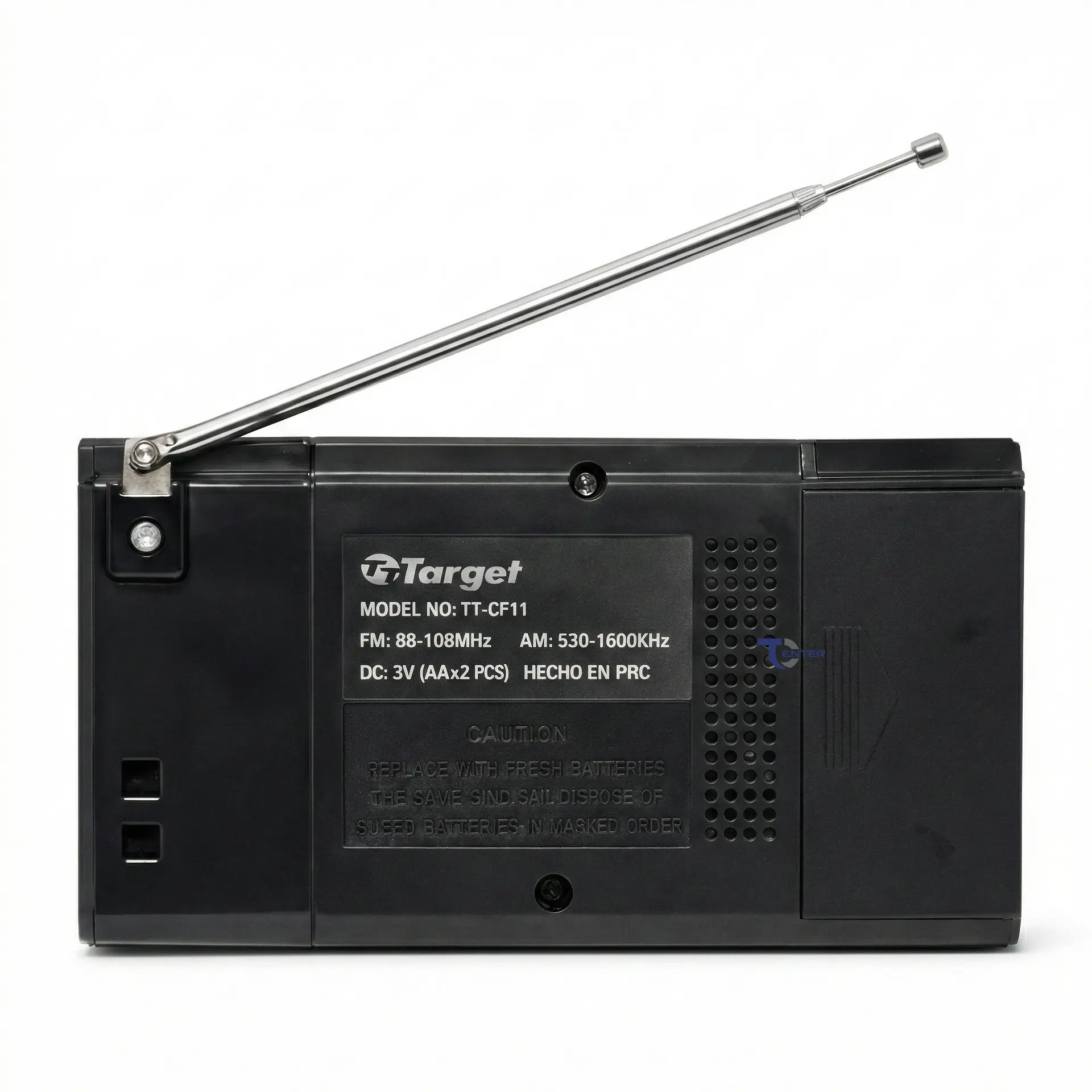 Radio Portátil Target TT-CF11 AM/FM Compacta 2 Bandas 6