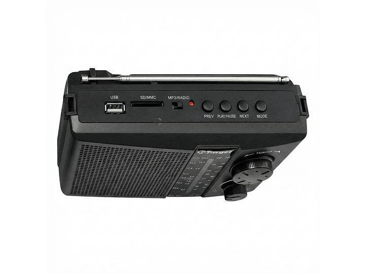 Radio Portátil BT Target TT-CF18BT 4 Bandas USB SD Recargable 5