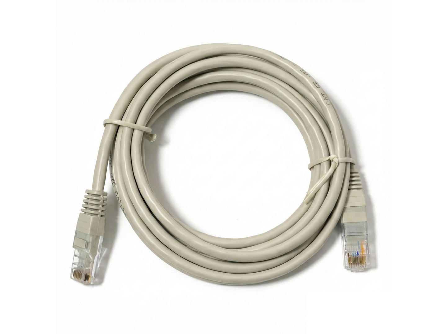 Cable de Red Macrotel 3 mt Patch Cord UTP Cat 5E MC-2004 2