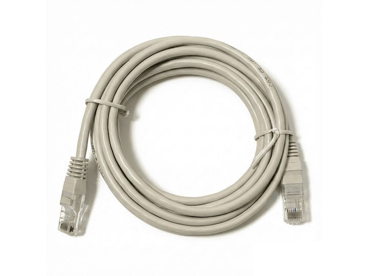 Cable de Red Macrotel 3 mt Patch Cord UTP Cat 5E MC-2004 2