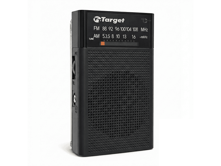 Radio Portátil Target TT-CF11 AM/FM Compacta 2 Bandas 7