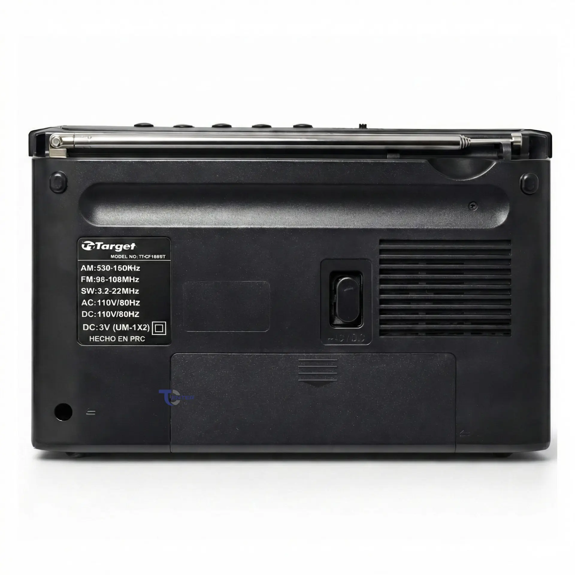 Radio Portátil BT Target TT-CF18BT 4 Bandas USB SD Recargable 6