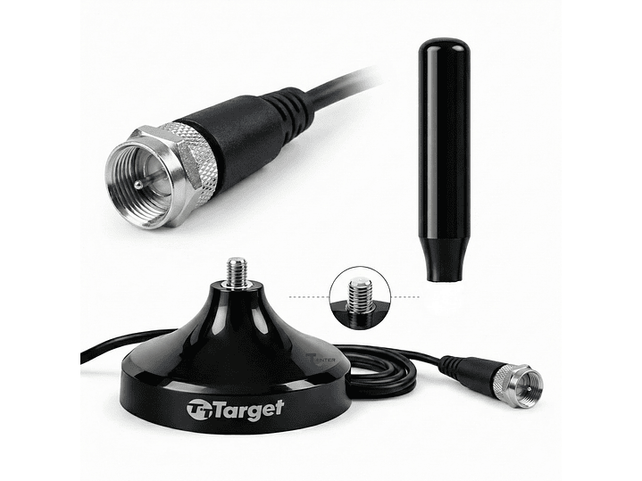 Antena TV HD Target HDTV Magnética TT-ADP6 8 Dbi TVD 4