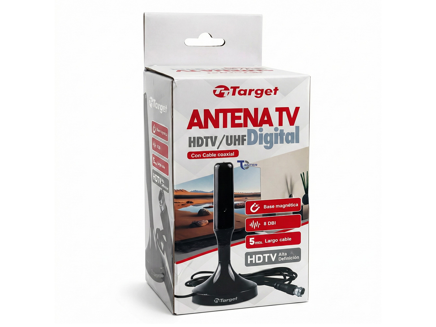 Antena TV HD Target HDTV Magnética TT-ADP6 8 Dbi TVD 5