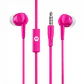 Audífonos Motorola Pace 105 con Mic 3.5mm Rosado - Miniatura 1