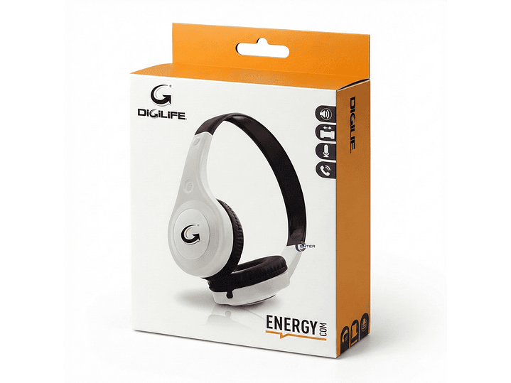 Audífono Cableados Digilife DGL-450027 3.5mm Blanco 2