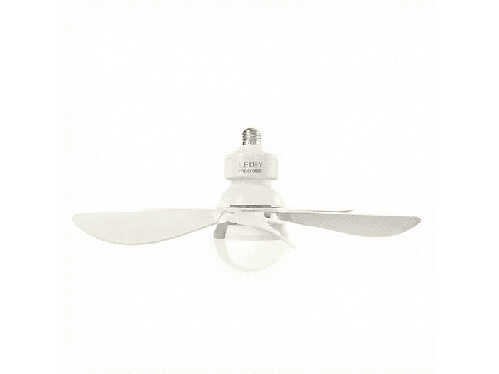 Lampara Con Ventilador LEDBY Macrotel e27 LB-VA60 1