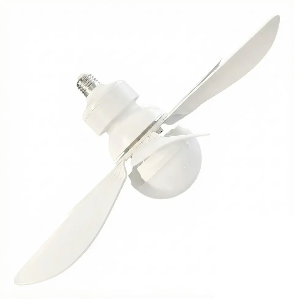 Lampara Con Ventilador LEDBY Macrotel e27 LB-VA60 3